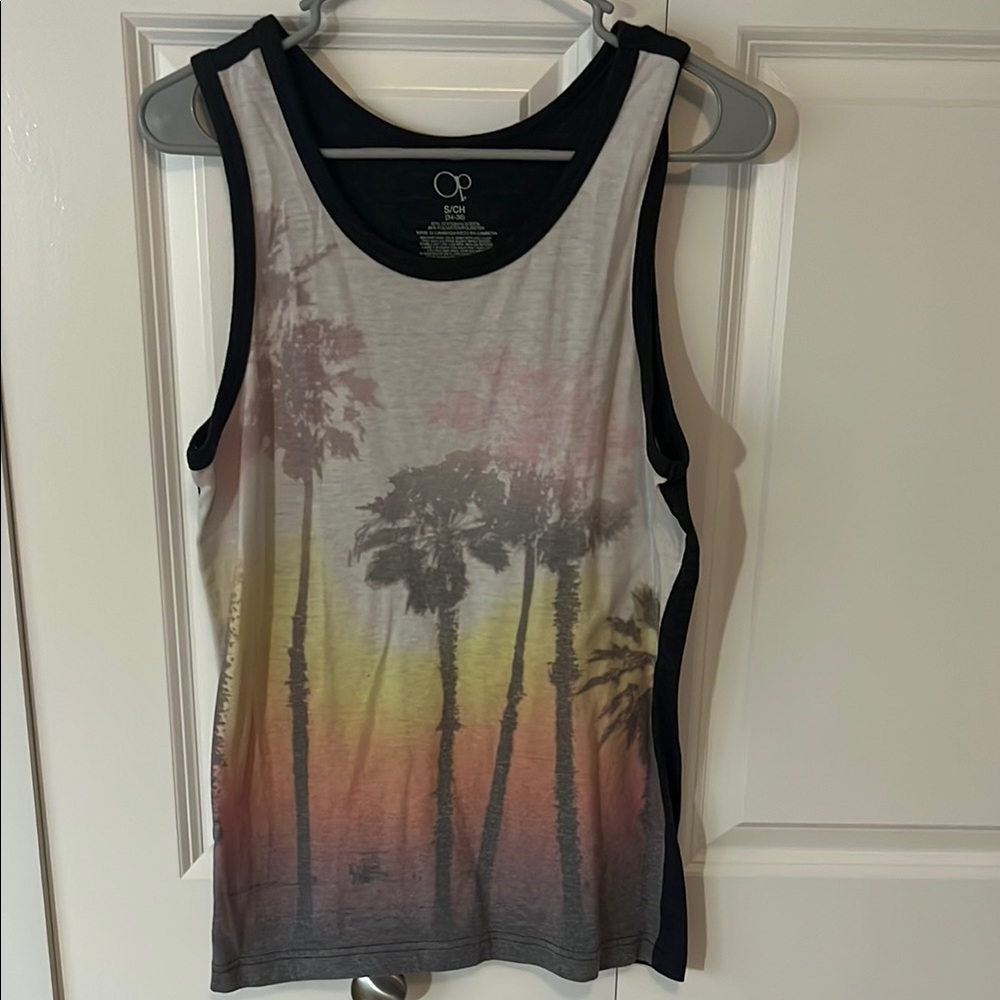 OP Men’s Sunset Tank Top - Multicolor
